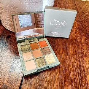 Ciate London Matte & Metallic Eyeshadow Palette in Olive 9-Piece Brand New!